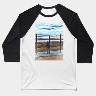 Watching The Sunset At Blakeney Baseball T-Shirt